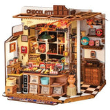 ROLIFE - maison de poupées - Maquette en bois la Chocolaterie de Henri - DG174 - Golemites - Rokr