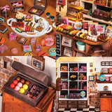 ROLIFE - maison de poupées - Maquette en bois la Chocolaterie de Henri - DG174 - Golemites - Rokr
