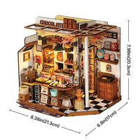 ROLIFE - maison de poupées - Maquette en bois la Chocolaterie de Henri - DG174 - Golemites - Rokr