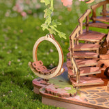ROLIFE - maison de poupées - Puzzle 3D en bois Sakura Tree House TGS04 - TGS04 - Golemites - Rokr