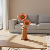 Maquette bois Fleurs de Marguerite Gerberas Orange