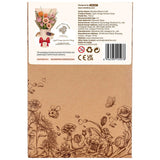 ROWOOD - PUZZLE 3D BOIS - Maquette bois Fleurs de Marguerite Gerberas Orange - TW111 - Golemites - Rokr
