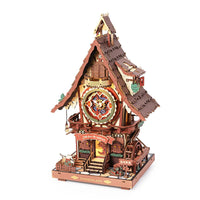 ROKR - PUZZLE 3D - Maquette bois Horloge à Coucou - LC901C - Golemites - Rokr