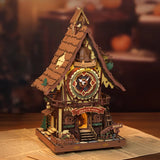 ROKR - PUZZLE 3D - Maquette bois Horloge à Coucou - LC901C - Golemites - Rokr