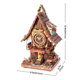 ROKR - PUZZLE 3D - Maquette bois Horloge à Coucou - LC901C - Golemites - Rokr