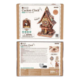 ROKR - PUZZLE 3D - Maquette bois Horloge à Coucou - LC901C - Golemites - Rokr