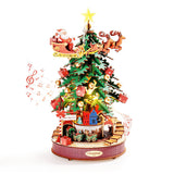 ROLIFE - PUZZLE 3D BOIS - Maquette | Sapin de Noël Mécanique Musicale AMS01 - AMS01 - Golemites - Rokr