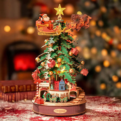Maquette | Sapin de Noël Mécanique Musicale AMS01