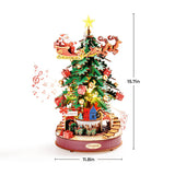 ROLIFE - PUZZLE 3D BOIS - Maquette | Sapin de Noël Mécanique Musicale AMS01 - AMS01 - Golemites - Rokr