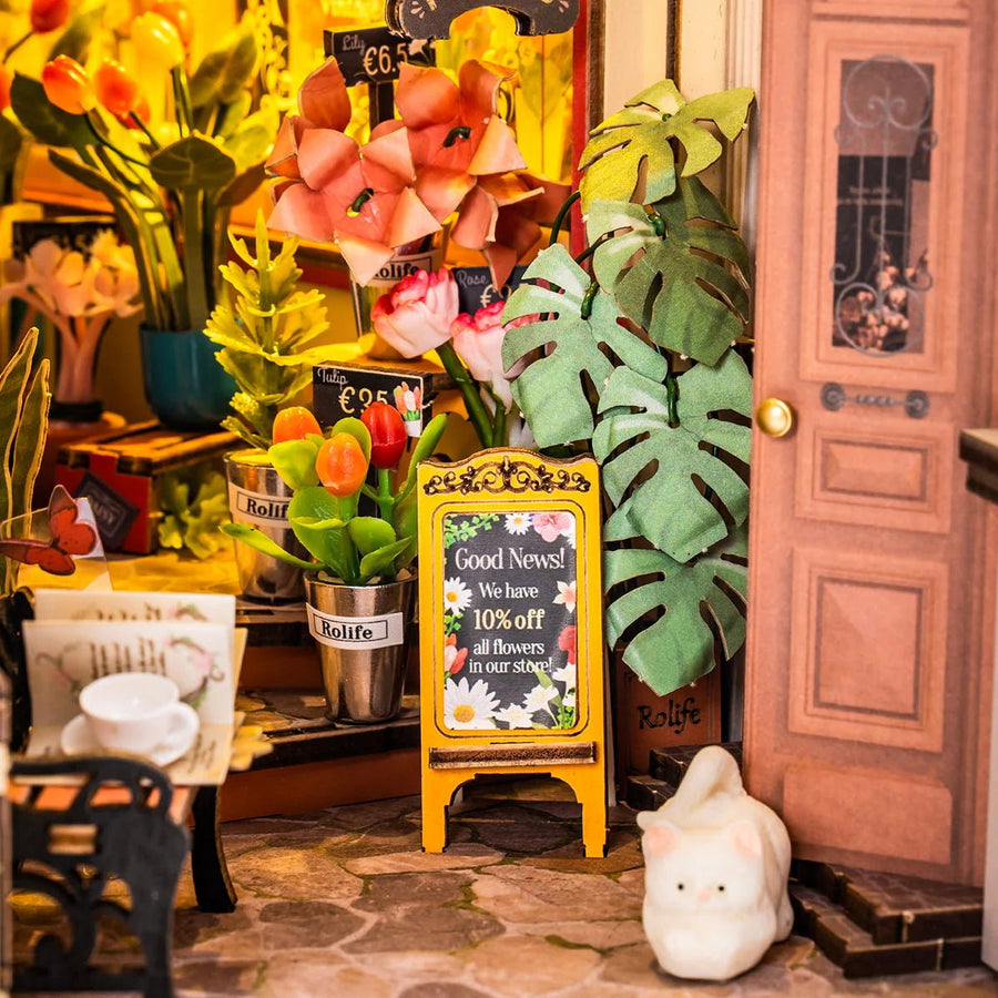ROLIFE - Book nook - Book nook | Le Fleuriste - TGB09 - Golemites - Rokr