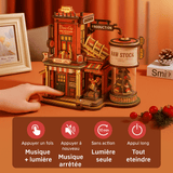 ROLIFE - PUZZLE 3D BOIS - La fabrique de cadeaux de Noël - EAB01 - Golemites - Rokr