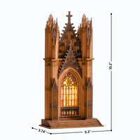 Cathédrale gothique lumineuse Rolife TGA01