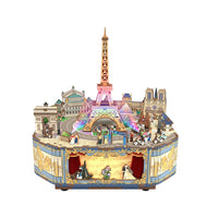 TONECHEER - PUZZLE 3D BOIS - Boîte à musique | Romantic Paris - TQ036 - Golemites - Rokr