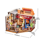 ROBOTIME - PUZZLE 3D - Diorama | Corner Bookstore DG164 - DG164 - Golemites - Rokr