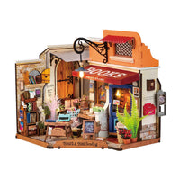 ROBOTIME - PUZZLE 3D - Diorama | Corner Bookstore DG164 - DG164 - Golemites - Rokr