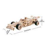 ROKR - PUZZLE 3D BOIS - Maquette Bois | Formule 1 - LK505 - Golemites - Rokr