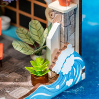 ROLIFE - PUZZLE 3D BOIS - Maquette | Restaurant au Bord de Mer - DS039 - Golemites - Rokr