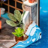 ROLIFE - PUZZLE 3D BOIS - Maquette | Restaurant au Bord de Mer - DS039 - Golemites - Rokr