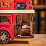 ROLIFE - PUZZLE 3D BOIS - ROLIFE| Bus à Impériale Londres Puzzle en bois 3D - TGM02 - Golemites - Rokr