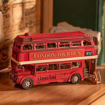 ROLIFE| Bus à Impériale Londres Puzzle en bois 3D