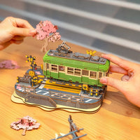 ROLIFE - PUZZLE 3D BOIS - ROLIFE | Sakura Journey Maquette en bois - TGS02 - Golemites - Rokr