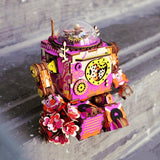 ROKR - PUZZLE 3D BOIS - Puzzle 3D bois | Robot Steampunk édition limitée - 17216533-china - Golemites - Rokr
