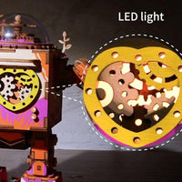 ROKR - PUZZLE 3D BOIS - Puzzle 3D bois | Robot Steampunk édition limitée - 17216533-china - Golemites - Rokr