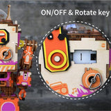 ROKR - PUZZLE 3D BOIS - Puzzle 3D bois | Robot Steampunk édition limitée - 17216533-china - Golemites - Rokr
