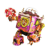 ROKR - PUZZLE 3D BOIS - Puzzle 3D bois | Robot Steampunk édition limitée - 17216533-china - Golemites - Rokr