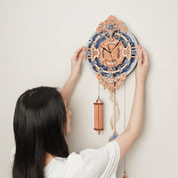 ROKR - PUZZLE 3D BOIS - Horloge Murale Romantic Note - LC701 - Golemites - Rokr