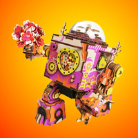 ROKR - PUZZLE 3D BOIS - Puzzle 3D bois | Robot Steampunk édition limitée - 17216533-china - Golemites - Rokr