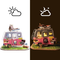 ROLIFE - PUZZLE 3D BOIS - Kit Happy camper - DGM04 - Golemites - Rokr