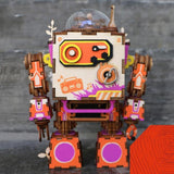 ROKR - PUZZLE 3D BOIS - Puzzle 3D bois | Robot Steampunk édition limitée - 17216533-china - Golemites - Rokr