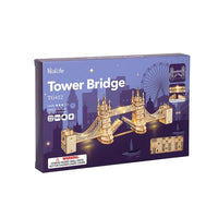 ROLIFE - PUZZLE 3D BOIS - Puzzle 3D bois | 3D Tower Bridge - TG412 - Golemites - Rokr