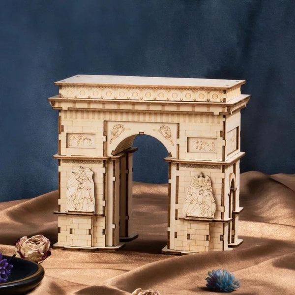 Maquette 3D Arc de Triomphe - Puzzle 3D Robotime en bois