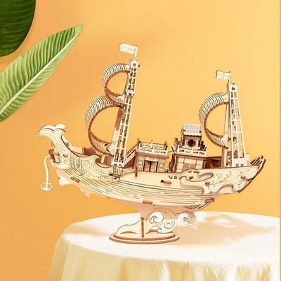 Puzzle 3D Bois | Bateau du Japon