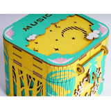 ROLIFE - PUZZLE 3D BOIS - Puzzle 3D bois | Boîte à musique Ballerine - AMD52 - Golemites - Rokr