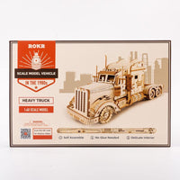 Acheter Puzzle 3D en bois, tirelire, camion à carburant, modèle de