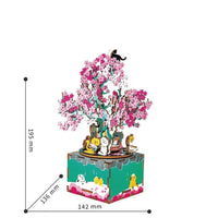 ROLIFE - PUZZLE 3D BOIS - Puzzle 3D bois | Cerisier fleuri du Japon - AM409 - Golemites - Rokr