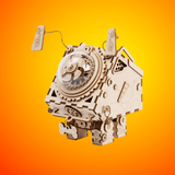 ROKR - PUZZLE 3D BOIS - Puzzle 3D bois | Chien Steampunk - AM480 - Golemites - Rokr