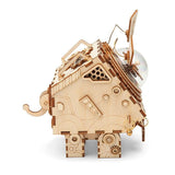 ROKR - PUZZLE 3D BOIS - Puzzle 3D bois | Chien Steampunk - AM480 - Golemites - Rokr