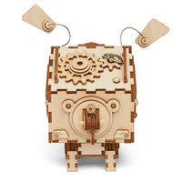ROKR - PUZZLE 3D BOIS - Puzzle 3D bois | Chien Steampunk - AM480 - Golemites - Rokr