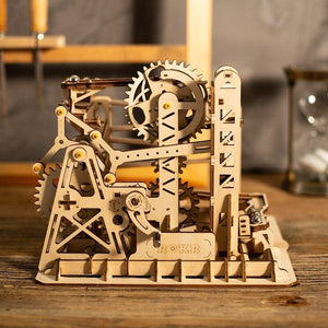 Puzzle 3d bois | Circuit à billes Lift Coaster