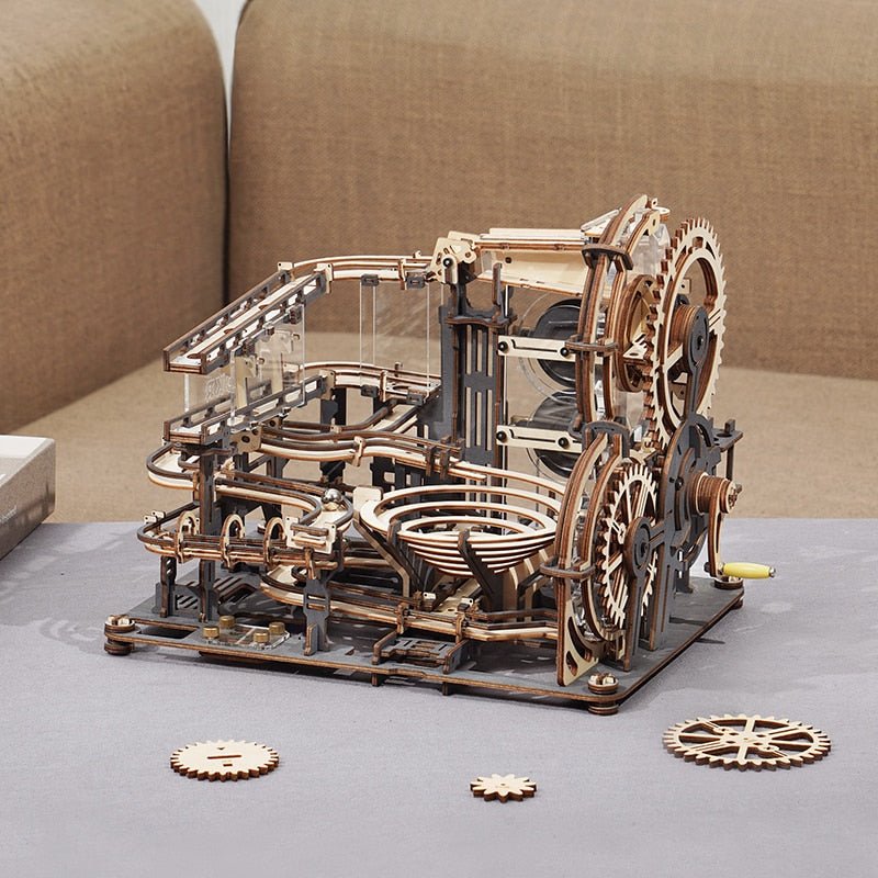 ROKR - PUZZLE 3D BOIS - Puzzle 3d Bois | Circuit à billes Night City - 14:29#LGA01;200007763:100015076 - Golemites - Rokr