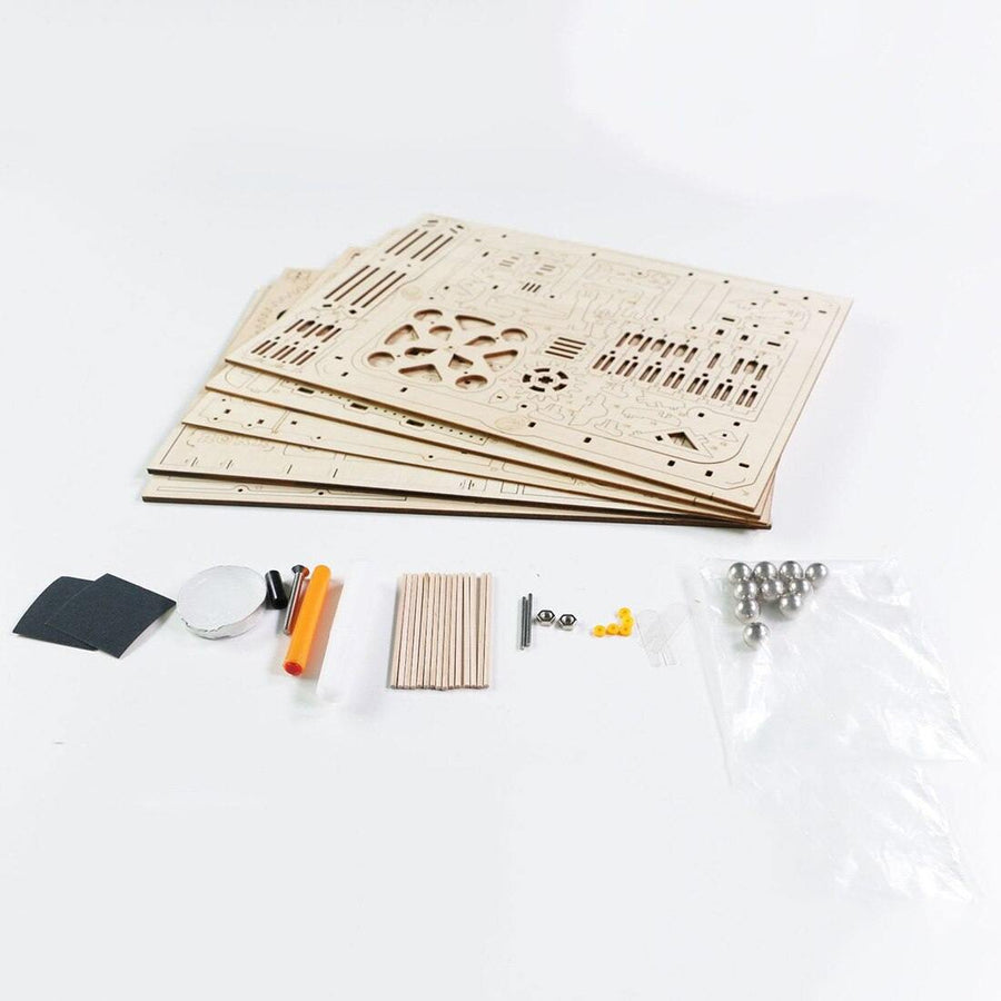 ROKR - PUZZLE 3D BOIS - Puzzle 3d bois | Circuit à billes Tower Coaster - LG504 - Golemites - Rokr