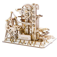 ROKR - PUZZLE 3D BOIS - Puzzle 3d bois | Circuit à billes Tower Coaster - LG504 - Golemites - Rokr
