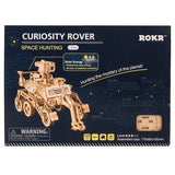ROKR - PUZZLE 3D BOIS - Puzzle 3D bois | Curiosity Rover - LS402 - Golemites - Rokr