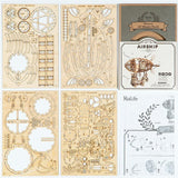 ROLIFE - PUZZLE 3D BOIS - Puzzle 3D bois | Dirigeable - TG407 - Golemites - Rokr