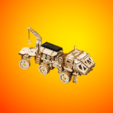 ROKR - PUZZLE 3D BOIS - Puzzle 3D bois | Hermes Rover - LS504 - Golemites - Rokr