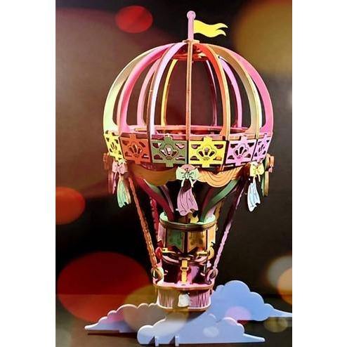 ROLIFE - PUZZLE 3D BOIS - Puzzle 3D bois | Montgolfière - TG406 - Golemites - Rokr